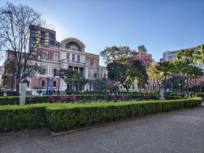 Praça da Liberdade em Belo Horizonte